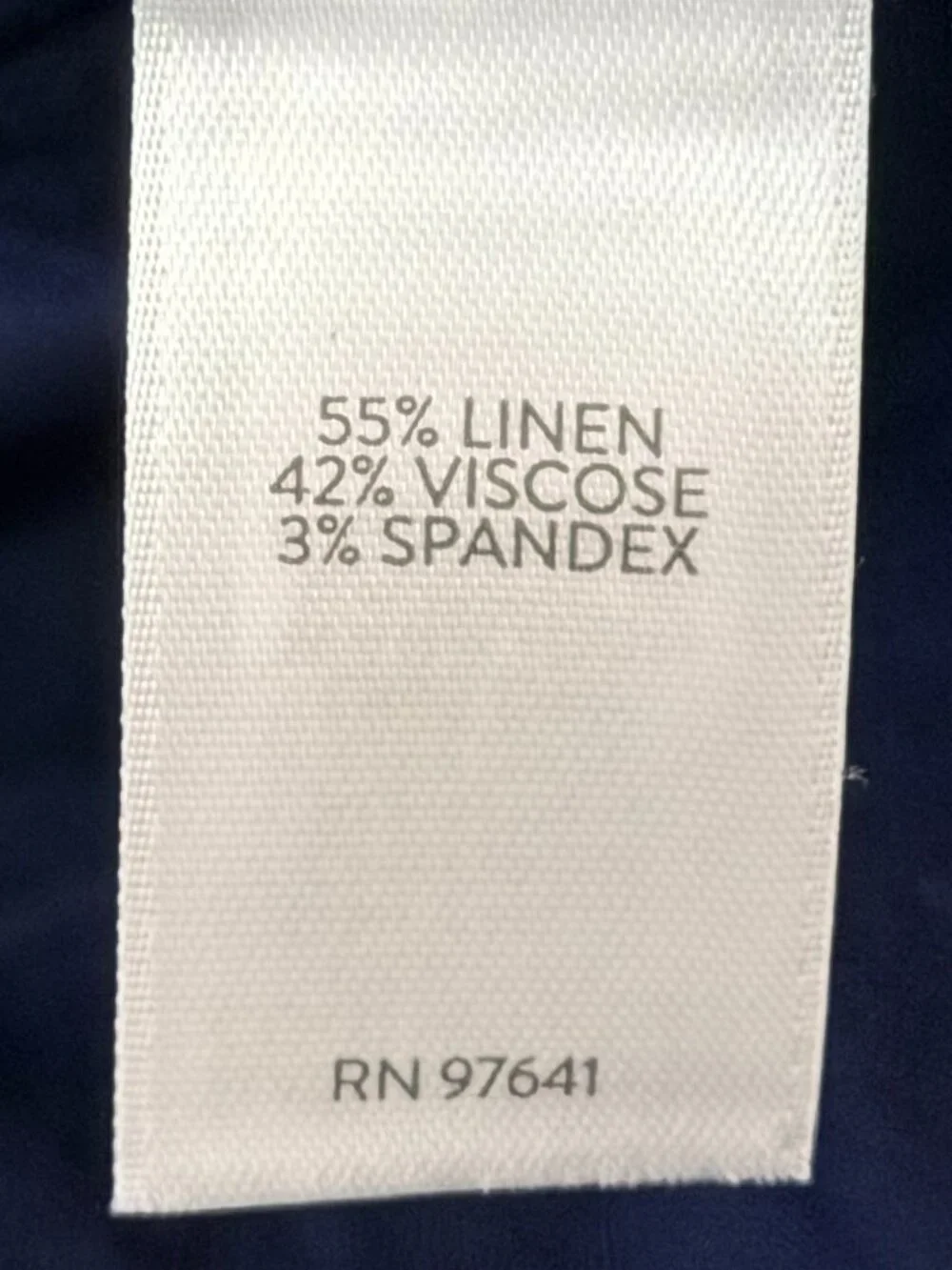 NWT J.Jill Jenna Linen Stretch Belted Pants 2X - Picture 7 of 8